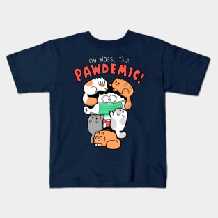 Pawdemic!!! Kids T-Shirt